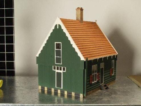 model van Zaans huis in aanbouw - Zaanse Verhalenbank