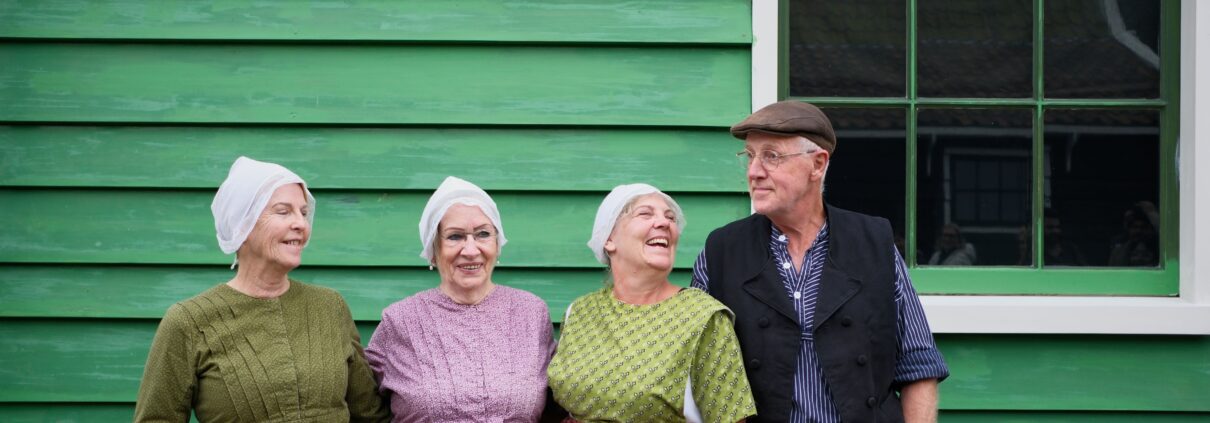 Vrijwilligers van het Wevershuis